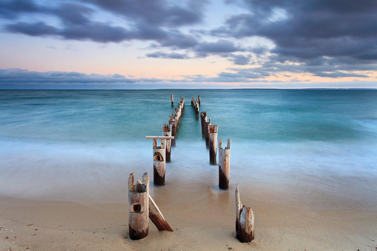 Ocean Pier Metal Print Large Beach Metal Wall Art Large Teal Etsy