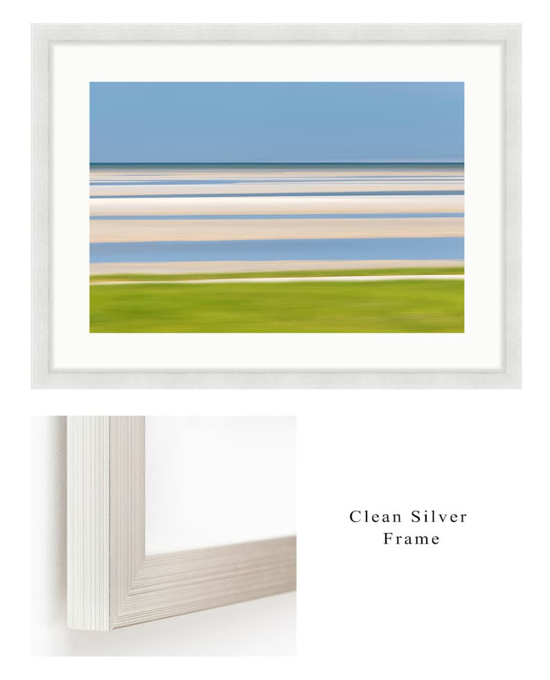 Framed Art Abstract Beach Art Coastal Decor Nautical Decor Etsy