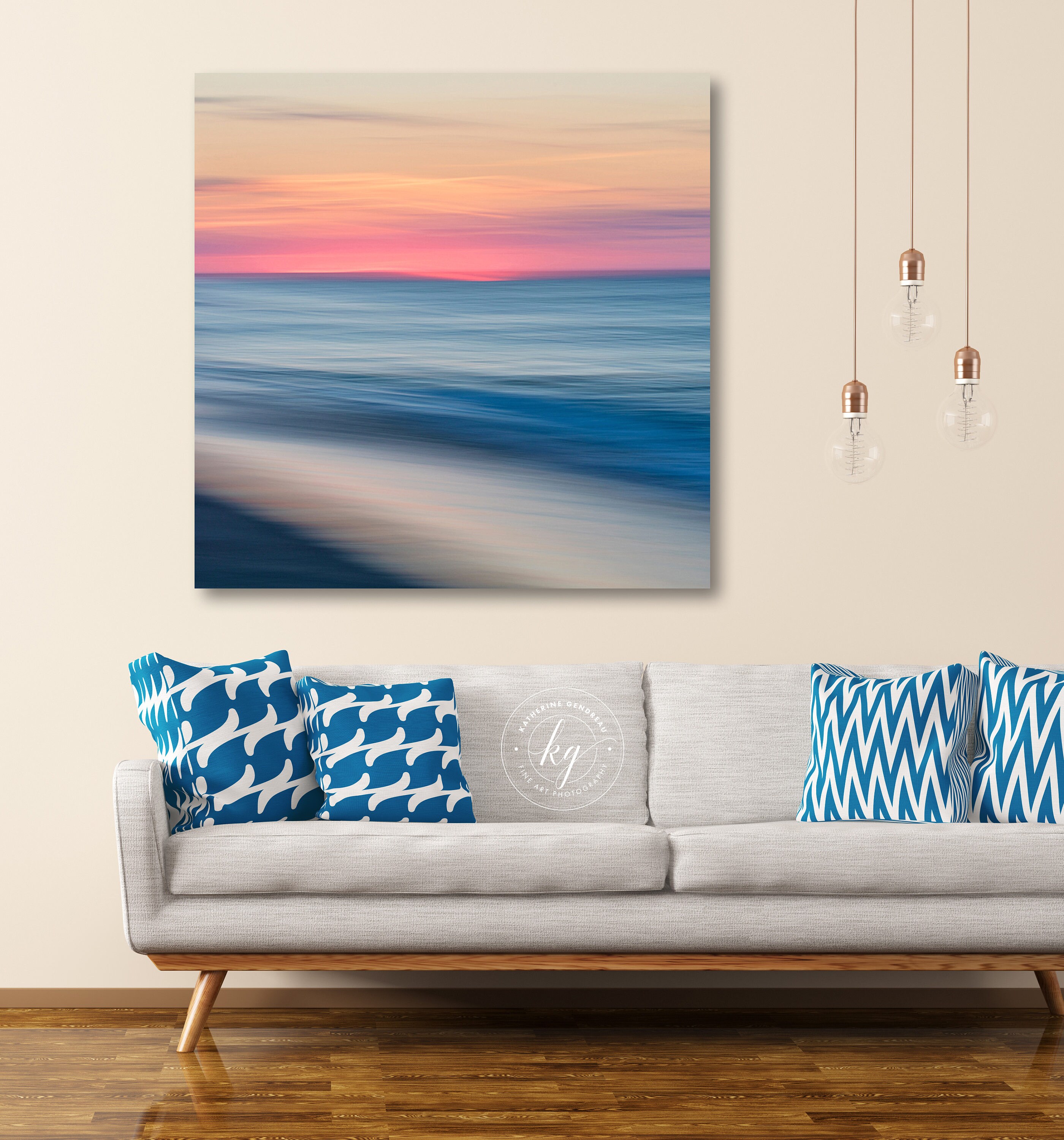 Abstract Art Large Canvas Wall Art Beach Photography Etsy