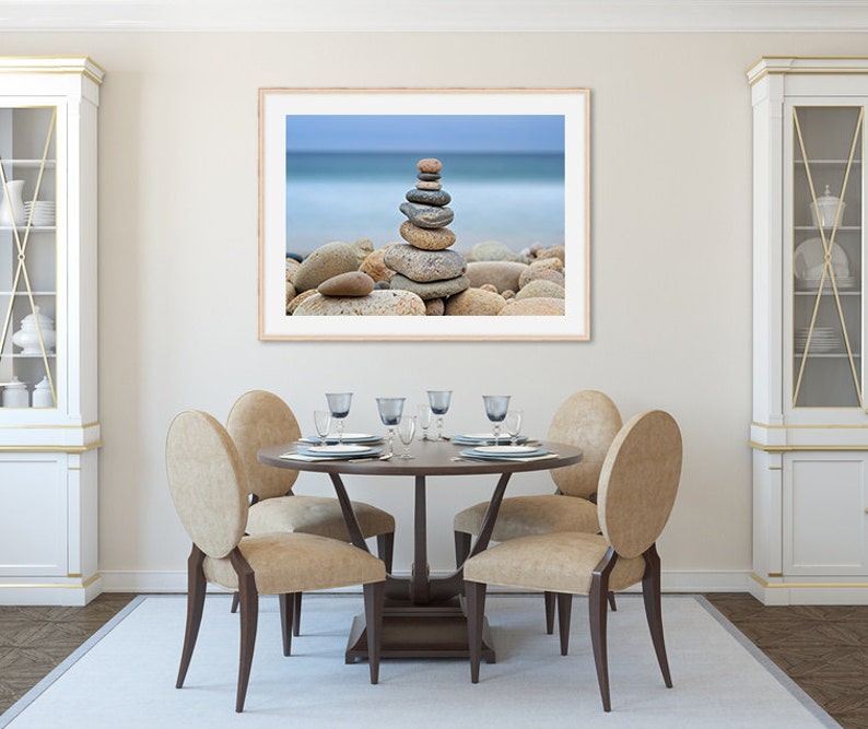 Large Photo Print Beach House Decor Coastal Wall Art Rocks Etsy