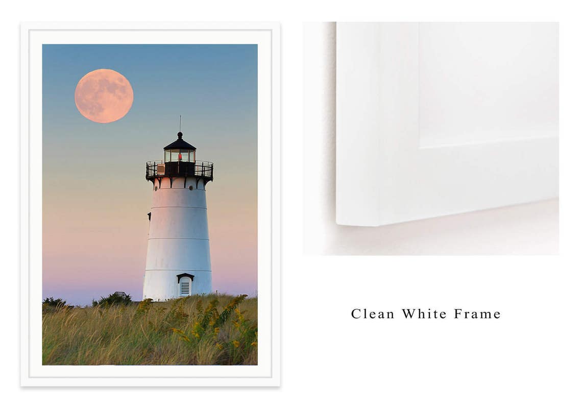 Framed Wall Art Martha's Vineyard Photography Edgartown Etsy