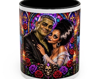 Gothic Romance Accent Coffee Mug / WVC / The Frankenstein's Saga (11/15oz)