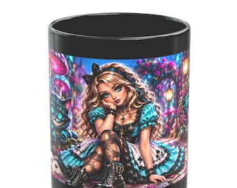 Alice in Wonderland Mug / WVC / Gothic Wonderland Collection