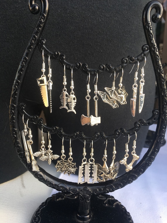 Gothic earring holder deals