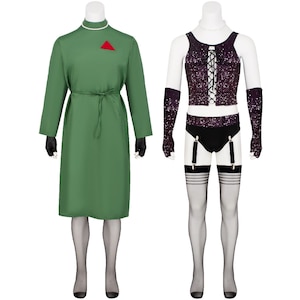frank n furter green dress Dr Costume female frank n furter cosplay