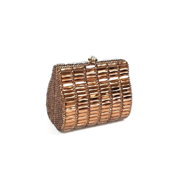 Bronze Clutch Etsy