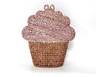 cupcake diamond purse