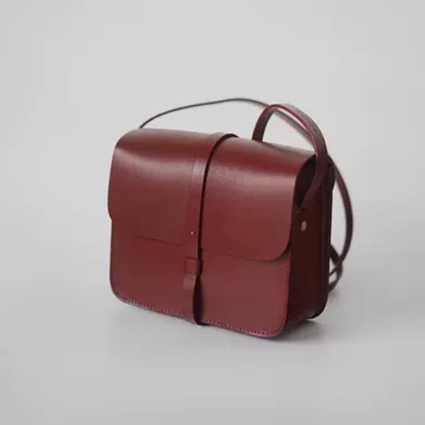 Leather Flap Bag - Etsy