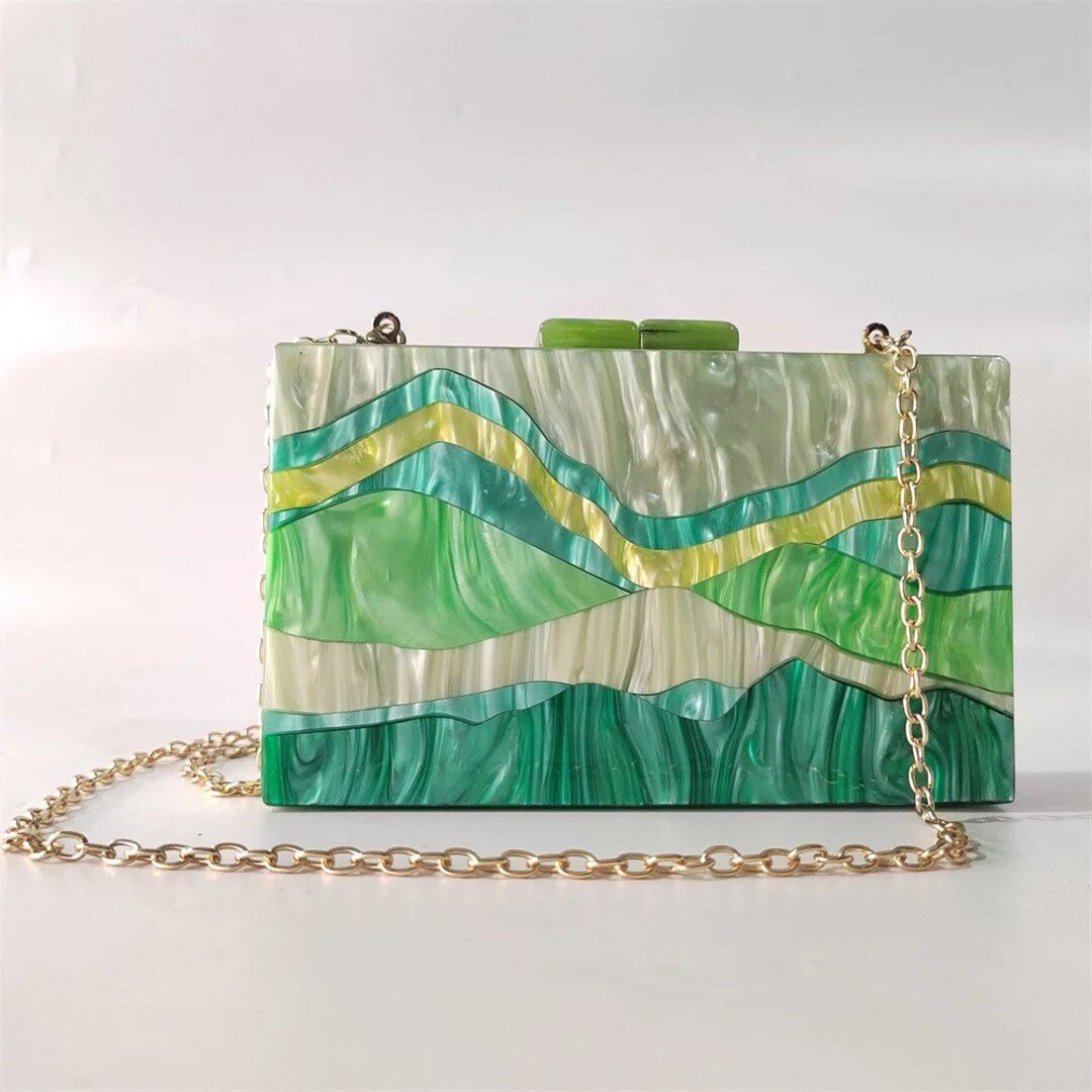 Emerald Green Clutch