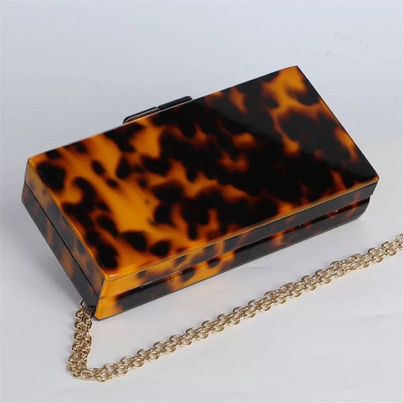 Tortoise shell clutch new arrivals