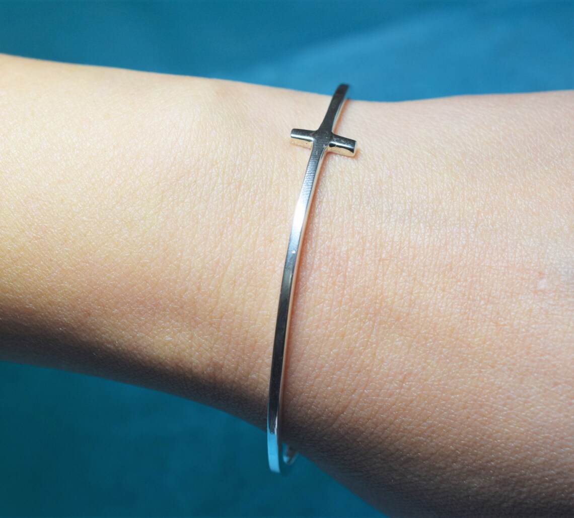 Cross Flexi Cuff Bracelet main image 1