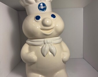 Pillsbury Doughboy CookieJar, Jahrgang 1988 – Original Poppin Fresh Stempel