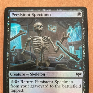 Persistent Specimen, FOIL, Limited Edition Magic The Gathering Artist Proof Card, By Scott Murphy