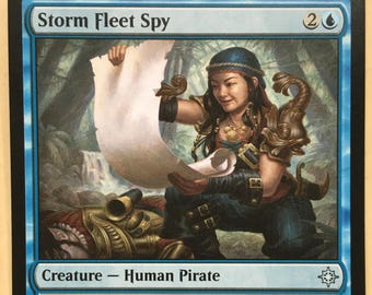 Storm Fleet Spy, Limited edition MTG Artist proof, By Scott Murphy