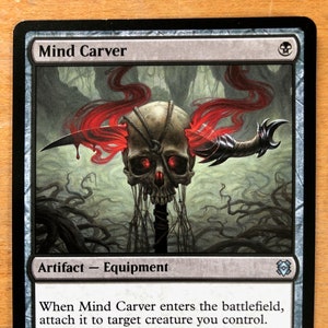 Mind Carver, Limited Edition Magic The Gathering Artist Proof Card, By Scott Murphy