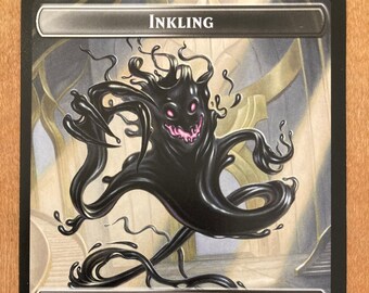 inkling cards mtg Token, *foil* Limited Edition Magic the Gathering Artist Proof Card, by Scott Murphy Mtg Inkling Commander