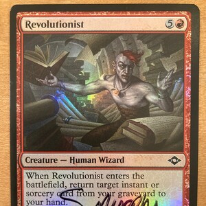 Revolutionist, FOIL, Limited Edition Magic The Gathering Artist Proof Card, By Scott Murphy