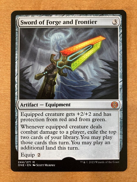 Sword of Forge and Frontier, Limited Edition Magic the Gathering Artist  Proof Card, by Scott Murphy - Etsy