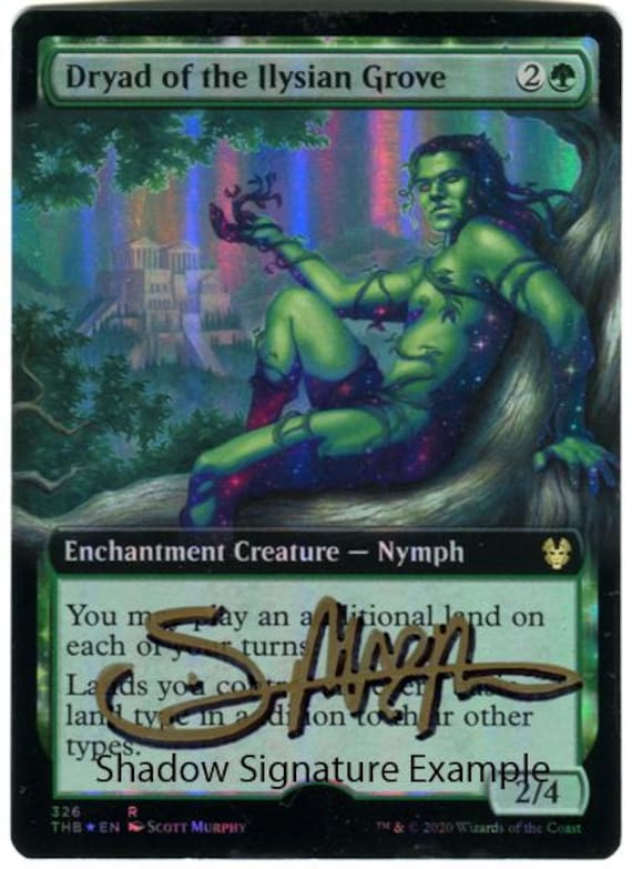 Fanatic of Rhonas, Limited Edition Magic the Gathering Artist