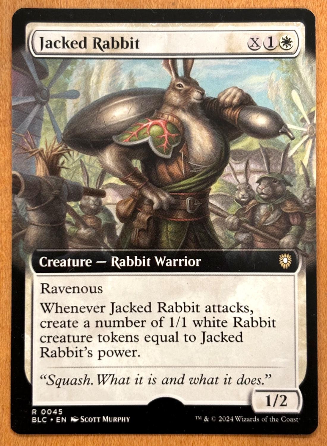 Jacked Rabbit, *borderless Extended Art* Limited Edition Magic the Gathering  Artist Proof Card, by Scott Murphy - Etsy
