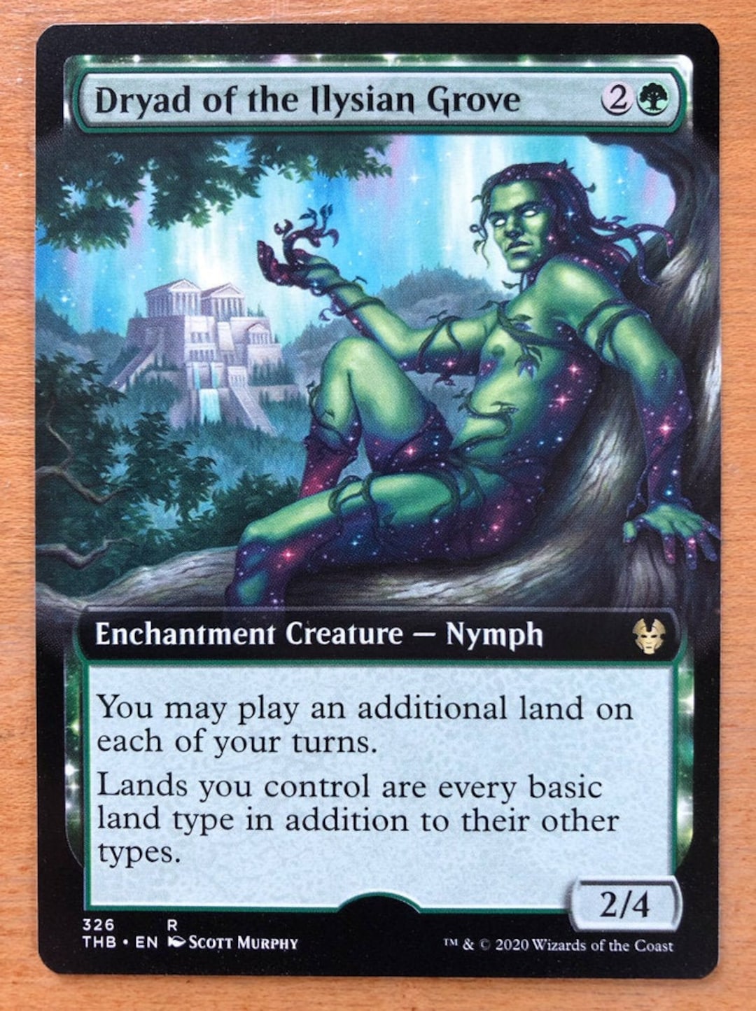 Dryad of the Ilysian Grove (Extended Art) [Theros Beyond Death] main image 0