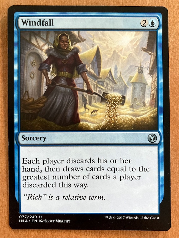 Windfall, Limited Edition MTG Artist Proof, by Scott Murphy - Etsy