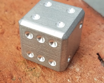 Solid Aluminum Dice