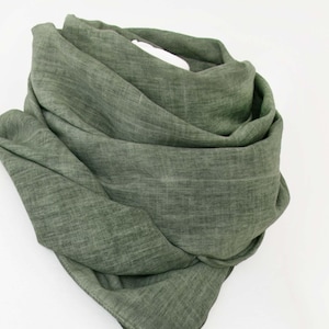 Long and wide linen scarf women. Large linen shawl scarf. Natural linen summer scarves for women. Soft linen scarf wrap. Summer scarf linen.