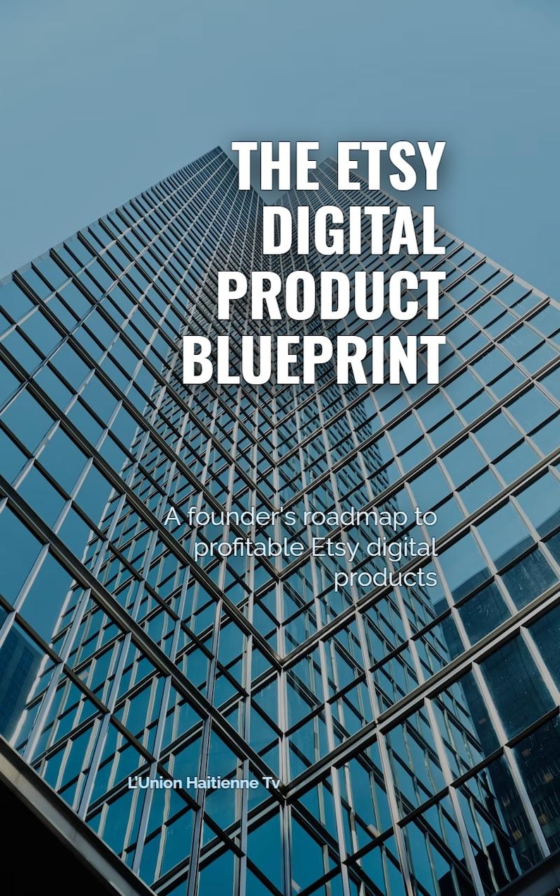 The Etsy Digital Product Blueprint image 1