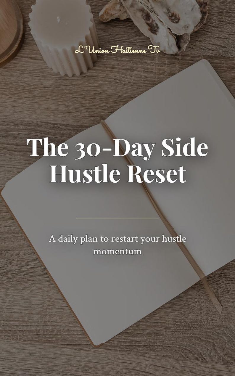 The 30-Day Side Hustle Reset image 1
