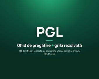 Ghid Pregătire PGL + Grilă 100 Întrebări ANRE Gaze Naturale - Autorizare Proiectare Stocare Gaz Lichefiat, Material Examen PDF