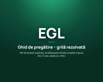 Ghid Pregătire EGL + Grilă 100 Întrebări ANRE Gaze Naturale - Autorizare Execuție Stocare Gaz Lichefiat, Material Examen PDF