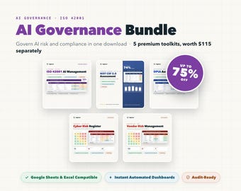 AI Governance Bundle, ISO 42001, Risk Assessment, Vendor Risk