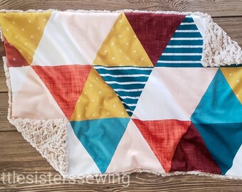 mustard cot quilt
