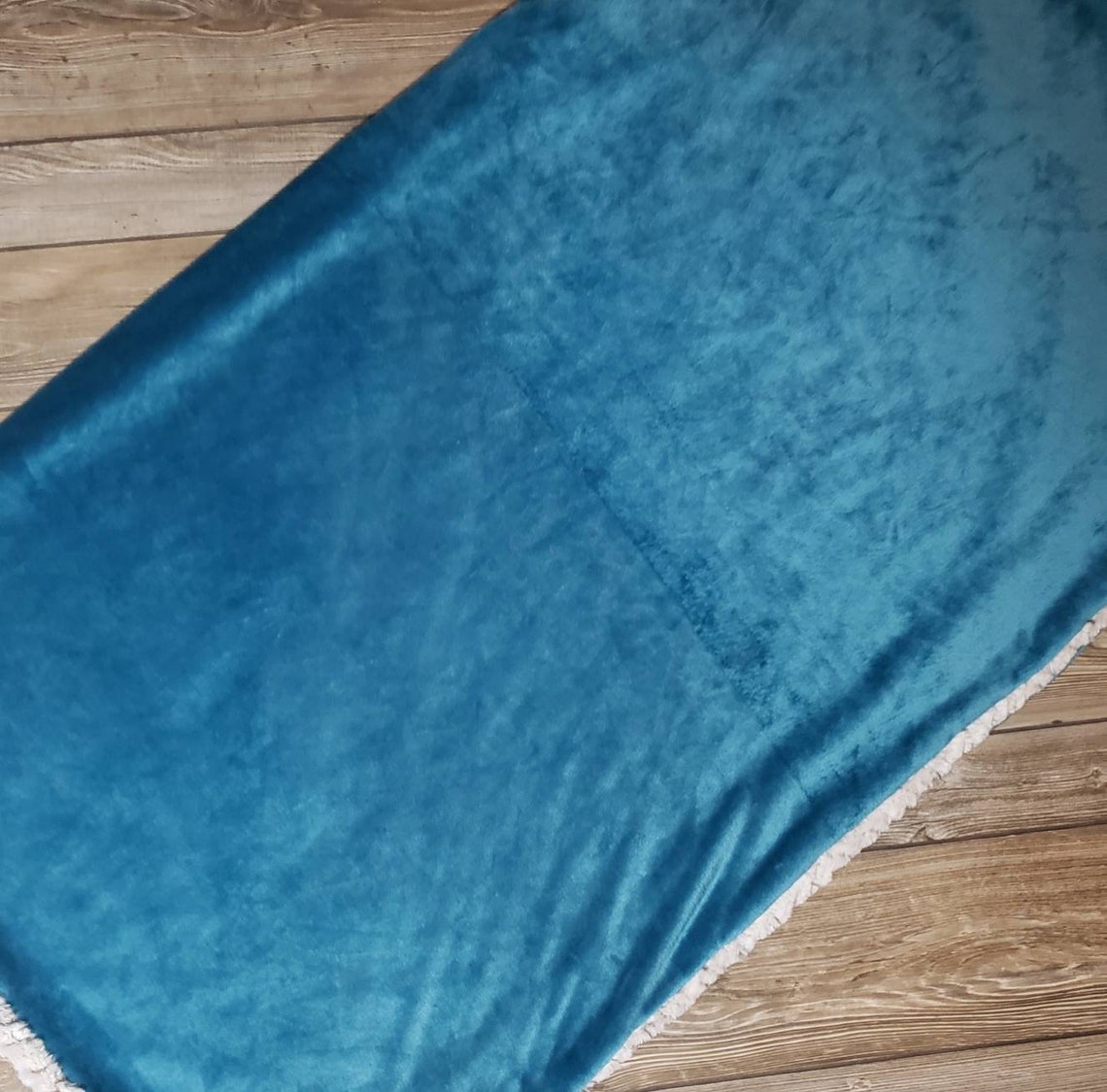 Dark Teal Adult Size Minky Blanket Solid Color Adult Blanket | Etsy