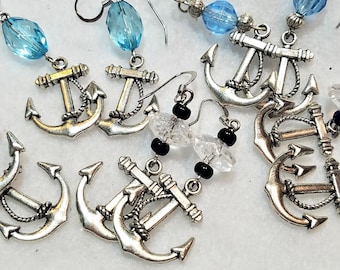 Anchor earrings