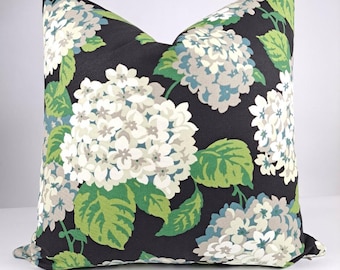 花柄枕カバー、18x18インチ枕カバー、モダンな花柄枕、装飾枕 - Etsy 日本