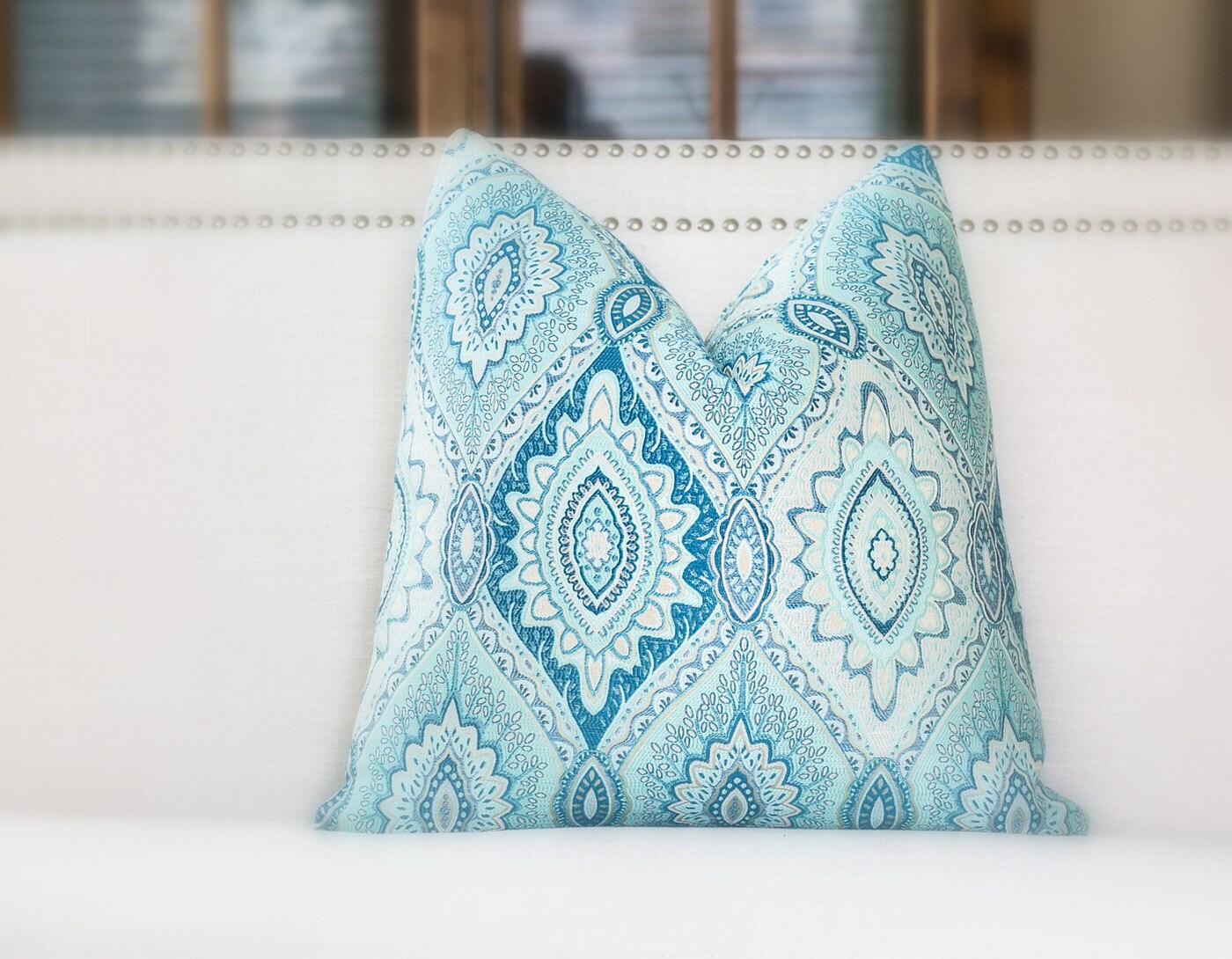 Bohemian pillow Bohemian Design textured pillow cover 20x20 Etsy