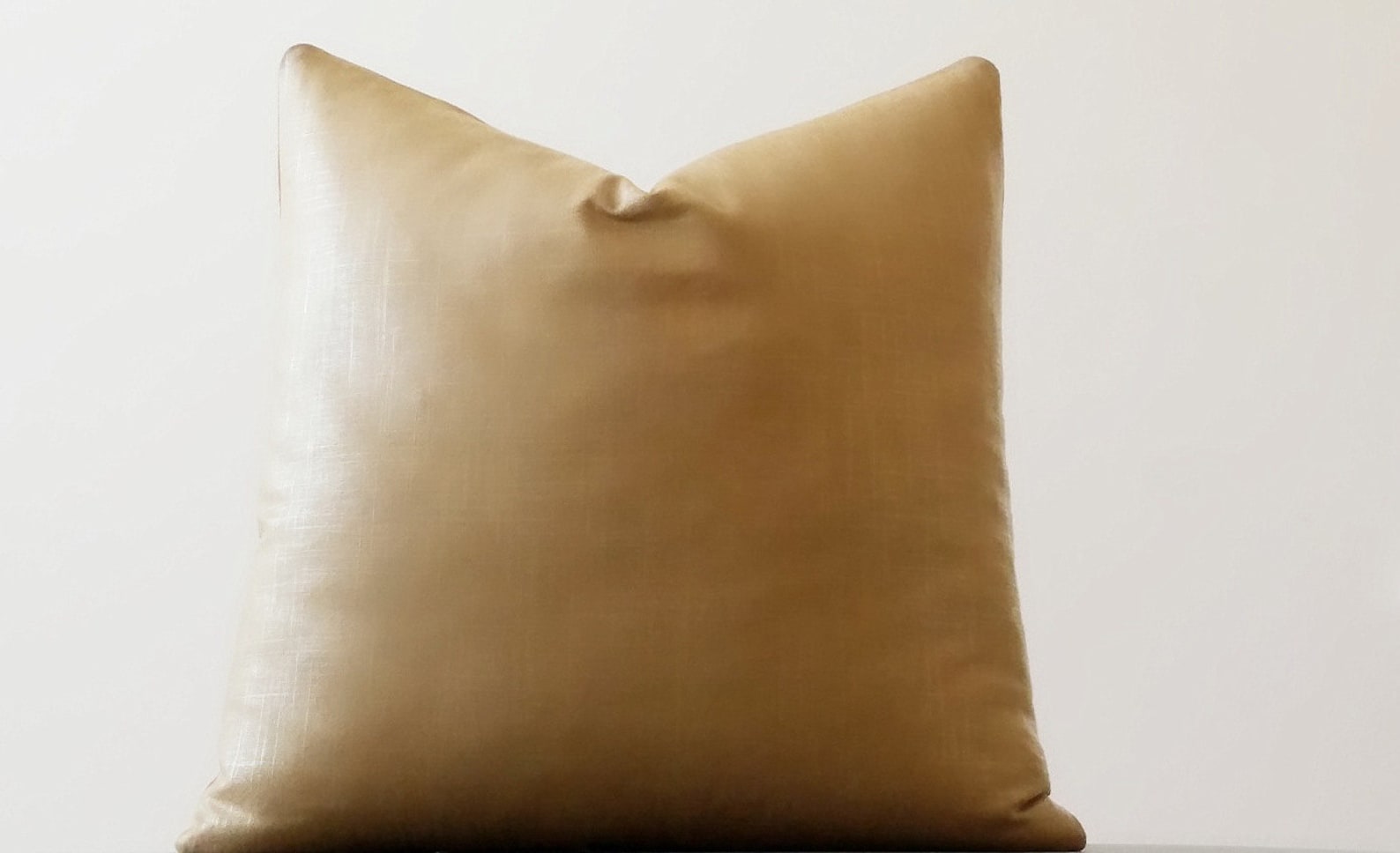 Christmas Gold Metallic Pillow Cover Metallic Gold Pillow Etsy