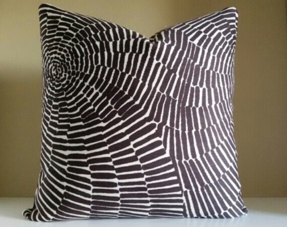 Trina Turk Sonriza Java Brown And White Pillow Indoor Etsy
