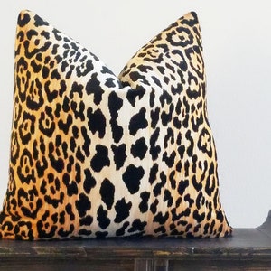 Leopard Cheetah Velvet Pillow Cover, Serengeti Camel pillow cover, All sizes available, throw pillow cover, toss pillow cover, sofa pillow