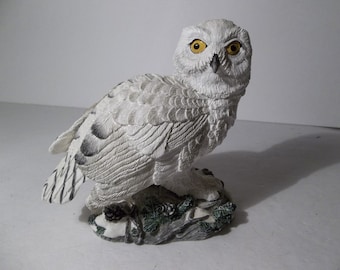 Owl great snowy  hamilton collection white owl Harry Potter