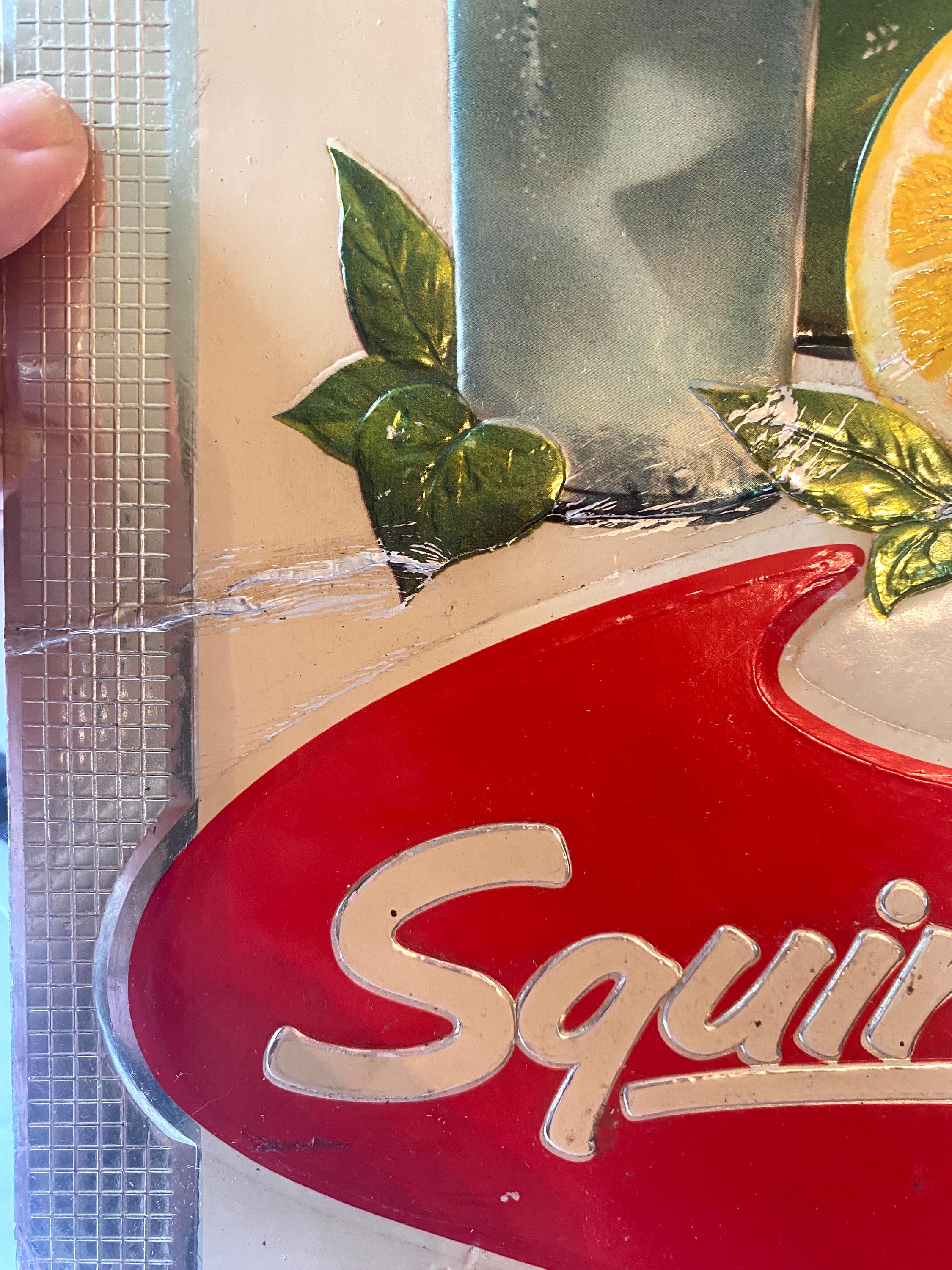 Vintage Advertising Signs Store Squirt the Gentle Mixer 1966 2