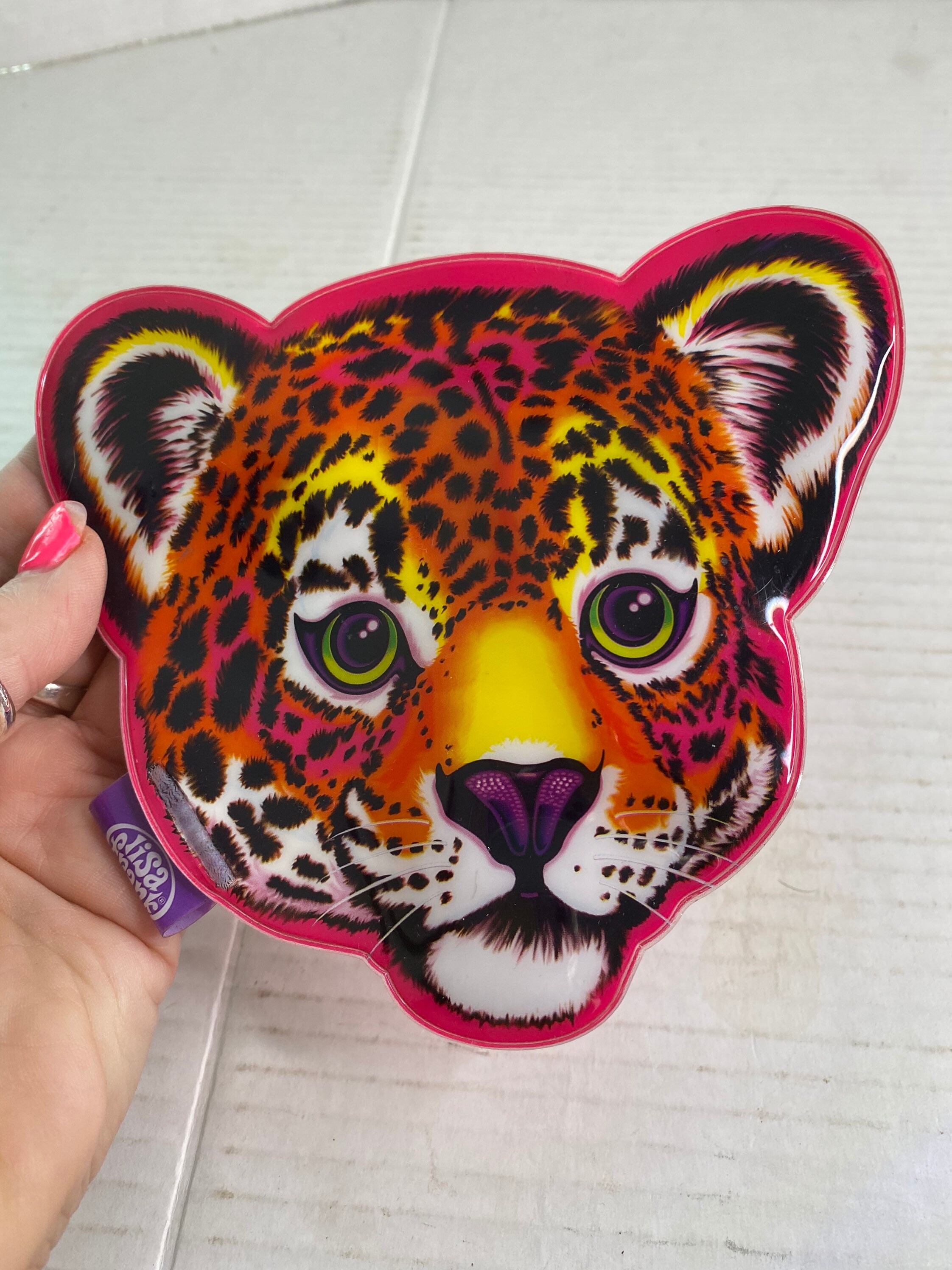 Lisa Frank Coin Purse Leopard , Vintage Lisa Frank, Pink Leopard