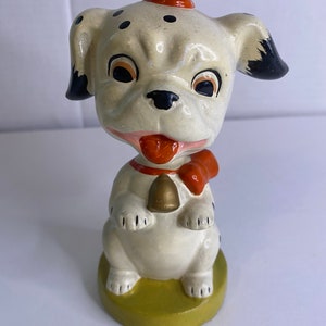 Vintage nodder made in Japan bobble head Dalmatian dog