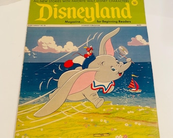Disneyland magazine 1972 #23 306595 Mickey Pluto Dumbo Snow White