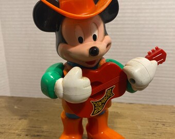 Vintage Twogun Mickey Mouse 1934 Cowboy Western Japan Disney - Etsy