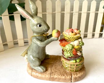 Royal Doulton Pooh Rabbits Harvest with original tag vintage Disney