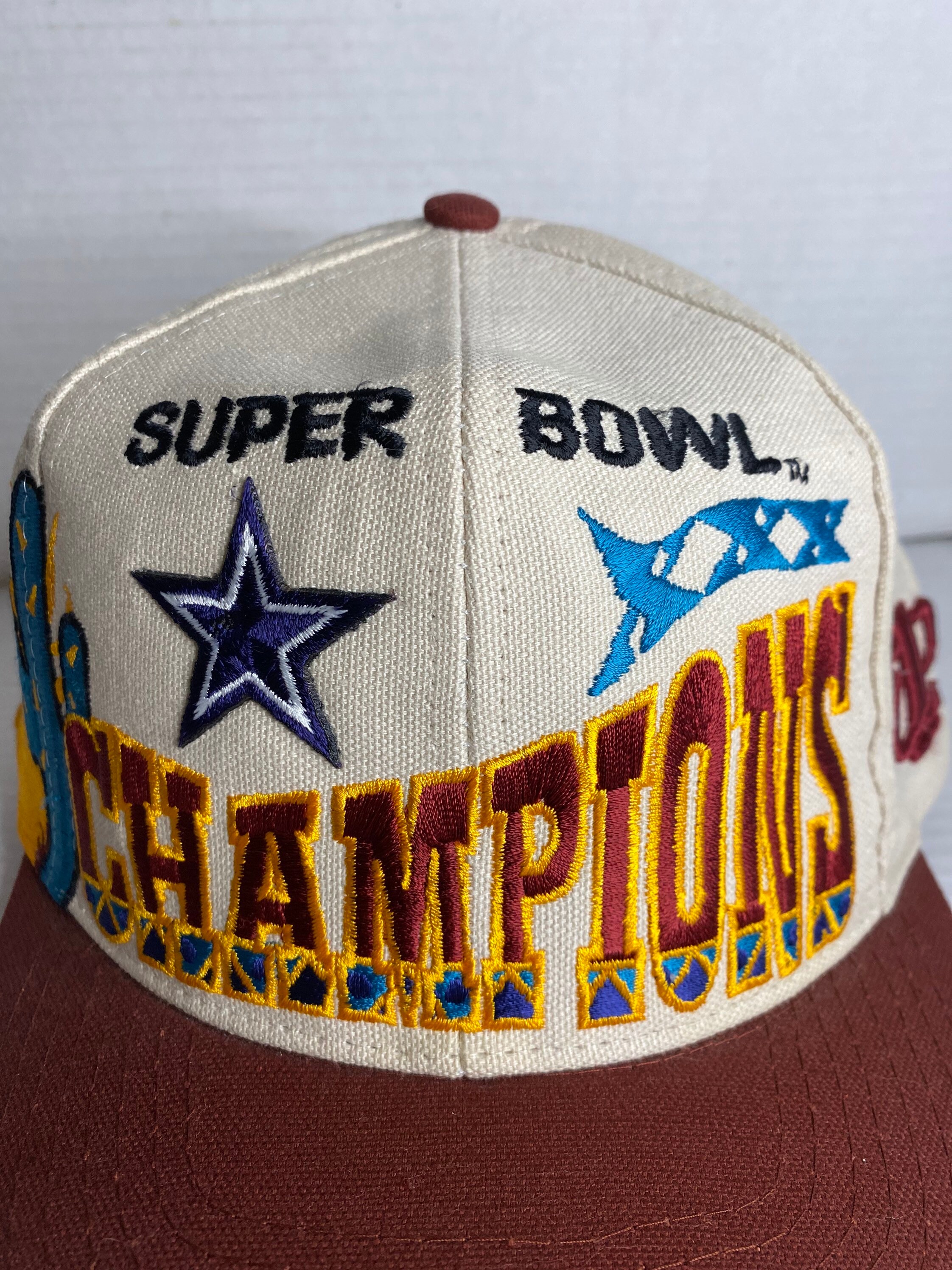Hat Super Bowl 1996 Dallas cowboys Snap Back Hat Etsy