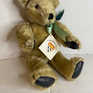 【希少・サイン入】英国製 カンタベリーベア ジョシュア テディベア タグ付き Canterbury bears - Etsy 日本